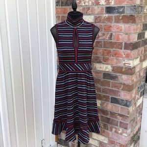 L.A.M.B | Striped Wool Dress | Size 8